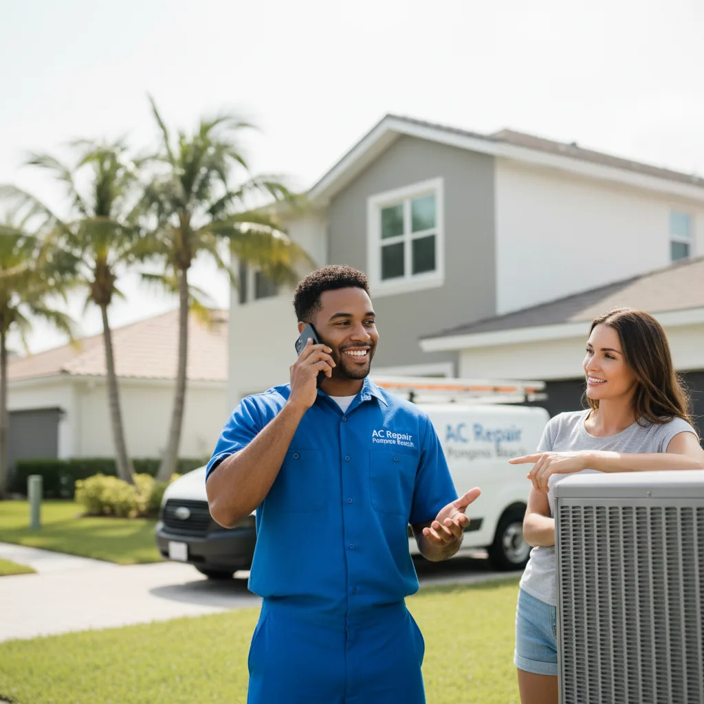 AC Repair Pompano Beach customer support in Westminster